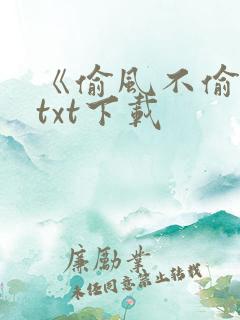 《偷风不偷月》txt下载