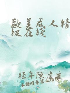 欧美成人精品三级在线
