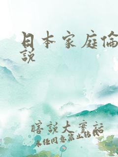 日本家庭伦理小说