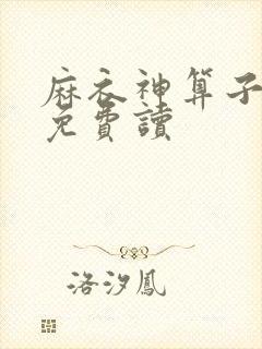麻衣神算子全集免费读