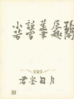 小说叶辰孙怡夏若雪笔趣阁无弹窗