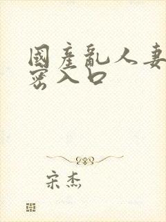 国产乱人妻精品密入口