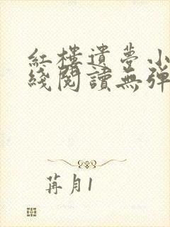 红楼遗梦小说在线阅读无弹窗