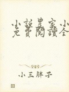 小说农家小福女免费阅读全文无窗口