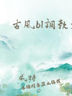 古风bl调教文