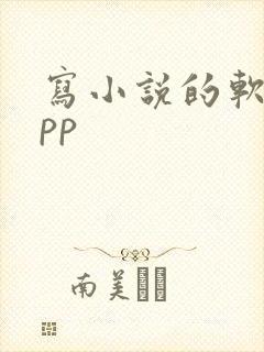 写小说的软件app