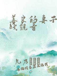 善良的妻子4在线观看