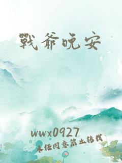 战爷晚安