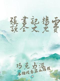 张书记杨雨婷小说全文免费
