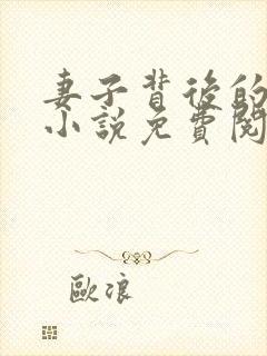 妻子背后的秘密小说免费阅读