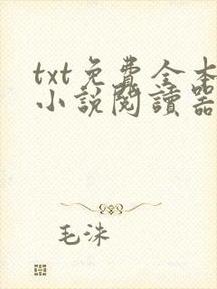txt免费全本小说阅读器下