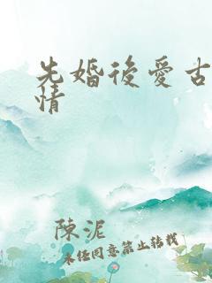先婚后爱古代言情