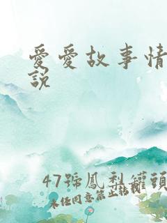 爱爱故事情节小说