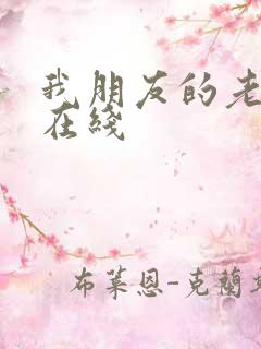 我朋友的老姐4在线
