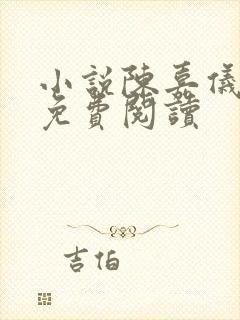 小说陈嘉仪林凡免费阅读