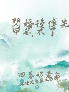 闪婚后傅先生马甲藏不了