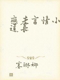 恋老言情小说老道长