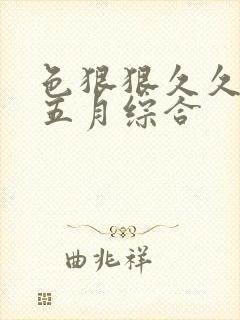 色狠狠久久av五月综合