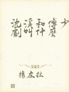 沈溪和傅少钧短剧叫什么