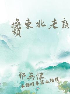 操东北老熟女视频