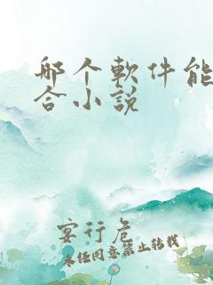 哪个软件能看百合小说