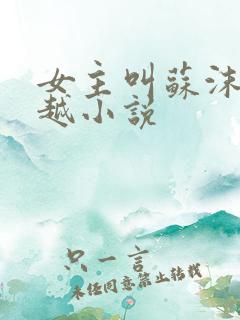 女主叫苏沫的穿越小说