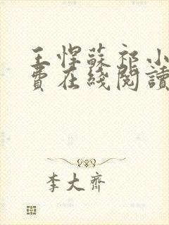 王悍苏祁小说免费在线阅读