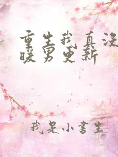 重生我真没想当暖男更新