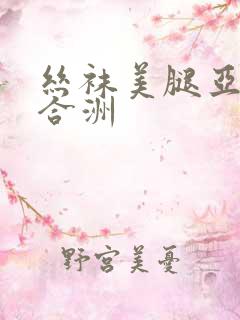 丝袜美腿亚洲综合洲