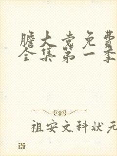 胆大党免费观看全集第一季