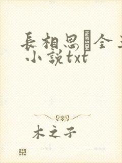 长相思·全三册 小说txt