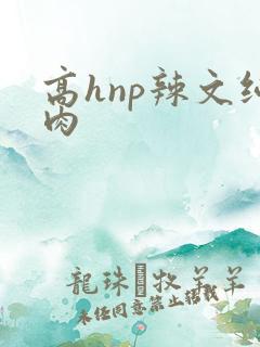 高hnp辣文纯肉