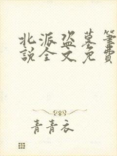 北派盗墓笔记小说全文免费阅读免费