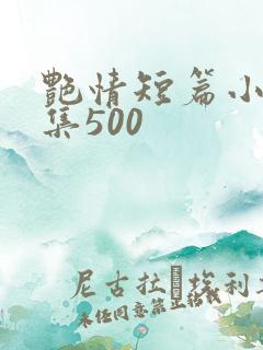 艳情短篇小说合集500