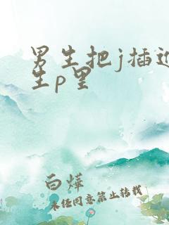 男生把j插进女生p里