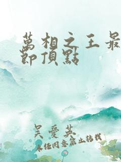 万相之王最新章节顶点