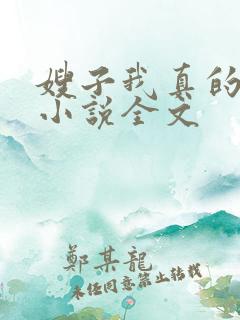 嫂子我真的不傻小说全文