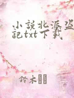 小说北派盗墓笔记txt下载