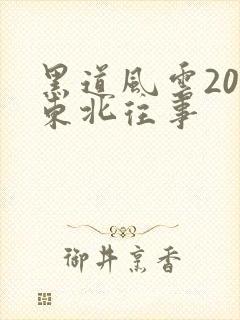 黑道风云20年东北往事