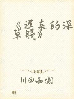 《迟来的深情比草贱》
