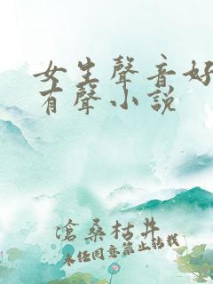 女生声音好听的有声小说