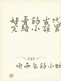 好看的古代言情完结小说男主高冷