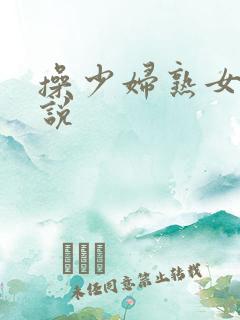 操少妇熟女的小说
