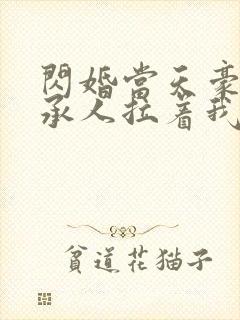 闪婚当天豪门继承人拉着我领证
