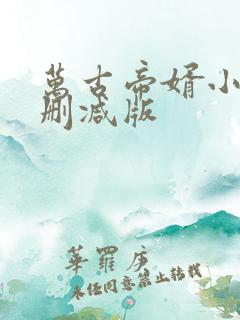 万古帝婿小说无删减版