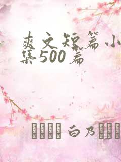 爽文短篇小说合集500篇
