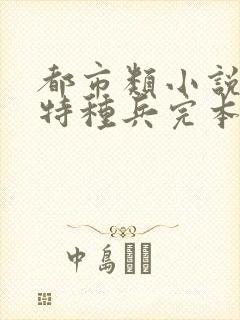 都市类小说推荐特种兵完本经典