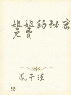 姐姐的秘密韩国免费