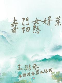 上门女婿叶辰,萧初然