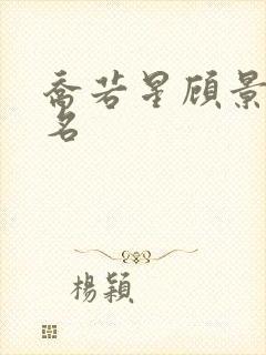 乔若星顾景琰书名